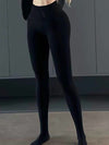 Solid-color Yoga Pants Sport Yoga Flare Pants