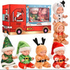 Aromple 6 Pcs Mini Baby Doll Set – 4 Inch Realistic Reborn Dolls, Toddler Play Toys & Party Favors for Kids 3+